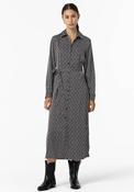 Tiffosi Sodade Geo Print Midi Shirt Dress, Blue image