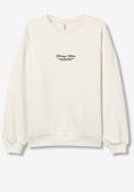 Tiffosi Rodri Embroidered Sweatshirt, Cream image