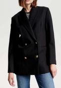 Tommy Hilfiger Double Breasted Classic Relaxed Blazer, Midnight Blue image