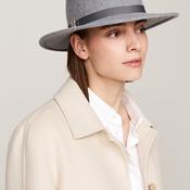 Tommy Hilfiger Monogram Fedora Hat, Grey image
