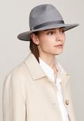 Tommy Hilfiger Monogram Fedora Hat, Grey image