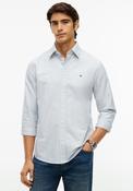 Tommy Hilfiger Heritage Stripe Shirt, Hunter Green &amp; White image