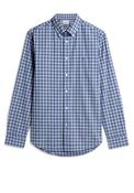 Tommy Hilfiger Flex Poplin Tartan Shirt, Ancient Blue Multi image