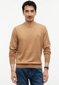 Tommy Hilfiger Crew Neck Cashmere Blend Sweater, Safari Brown Heather image