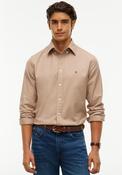 Tommy Hilfiger Flex Flannel Shirt, Taupe image