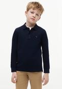 Tommy Hilfiger Boy Long Sleeve Polo, Navy image