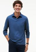Tommy Hilfiger 1985 Long Sleeve Polo Shirt, Aegean Sea Blue image