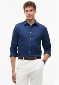 Tommy Hilfiger Dobby Structure Print Shirt, Carbon Navy image