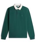 Tommy Hilfiger Essential Solid Rugby Shirt, Ornamental Green image