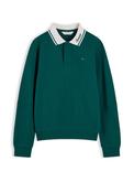 Tommy Hilfiger Boy Rugby Long Sleeve Sweater, Green image