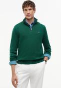 Tommy Hilfiger Pima Cotton Half Zip Sweater, Ornamental Green image