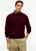 Tommy Hilfiger Pima Cotton Cashmere Blend Sweater, Burgundy image