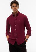 Tommy Hilfiger Knitted Shirt, Burgundy image