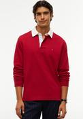 Tommy Hilfiger Essential Solid Rugby Shirt, Regatta Red image