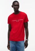Tommy Hilfiger Logo T-Shirt, Medium Red image