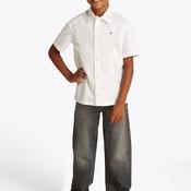 Tommy Hilfiger Boy Short Sleeve Oxford Shirt, White image