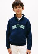 Tommy Hilfiger Boys Varsity Long Sleeve Sweater, Navy image