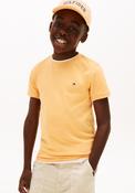 Tommy Hilfiger Boys Essential Short Sleeve Tee, Orange image