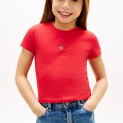 Tommy Hilfiger Older Girl Star Short Sleeve Tee, Red