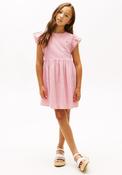 Tommy Hilfiger Girl Stripe Seersucker Dress, Red image