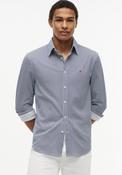 Tommy Hilfiger Knitted All Over Print Shirt, Preppy Navy image