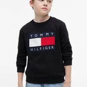 Tommy Hilfiger Boy Heritage Long Sleeve Sweater, Black image