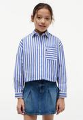 Tommy Hilfiger Girl Stripe Long Sleeve Shirt, Blue image