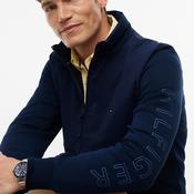 Tommy Hilfiger Performance Graphic Zip Through Jacket, Carbon Navy image