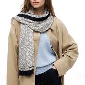 Tommy Hilfiger Monogram Logo Detail Scarf, Navy