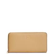 Tommy Hilfiger Large Zip Around Wallet, Beige image
