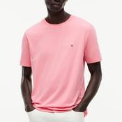 Tommy Hilfiger Crew Neck Embroidered Flag T-Shirt, Doll Pink