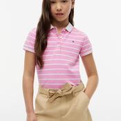 Tommy Hilfiger Girl Essential Short Sleeve Polo, Pink image