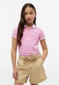 Tommy Hilfiger Girl Essential Short Sleeve Polo, Pink image