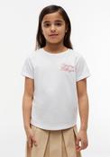 Tommy Hilfiger Girl Rope Short Sleeve Tee, White image