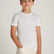 Tommy Hilfiger Boy Short Sleeve Logo Tee, White image