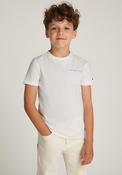 Tommy Hilfiger Boy Short Sleeve Logo Tee, White image