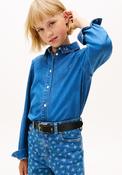 Tommy Hilfiger Older Girl Denim Shirt, Blue image