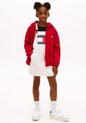 Tommy Hilfiger Girl Heritage Dungaree Dress, White image