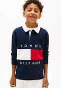 Tommy Hilfiger Boy Heritage Long Sleeve Polo, Navy Tommy Hilfiger Boy Heritage Long Sleeve Polo, Navy image