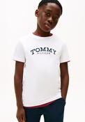 Tommy Hilfiger Boy Monotype Short Sleeve Tee, White image