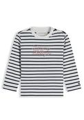 Tommy Hilfiger Baby Stripe Long Sleeve Top, White image