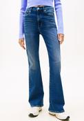 Tommy Jeans Womens Sylvia High Flare Jeans, Blue image