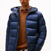 Tommy Jeans Hooded Logo Puffer Jacket, Navy image