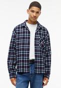 Tommy Jeans Waffle Check Overshirt, Navy Multi image