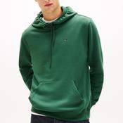Tommy Jeans Flag Hoodie, Pine Green
