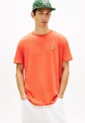 Tommy Jeans Badge Logo T-Shirt, Horizon Red image