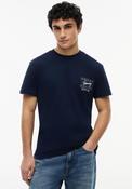 Tommy Jeans Flag Graphic T-Shirt, Navy image