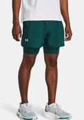 Under Armour Launch 2 in 1 5” Shorts, Hydro Steel image
