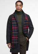 Barbour Men’s Lambswool and Cashmere Tartan Scarf, Winterberry image