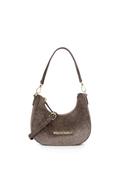 Valentino Ocarina Faux Fur Small Shoulder Bag, Taupe image